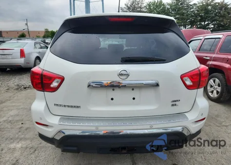 2017 Nissan Pathfinder S из США, поврежденный, VIN 5N1DR2MMXHC669320